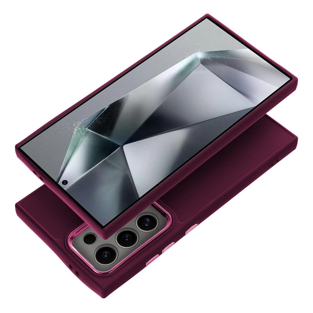Pouzdro pro Samsung Galaxy S24 FE S721, OEM, Frame, Fialové