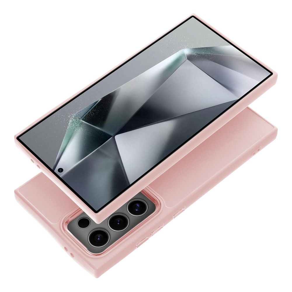 Pouzdro pro Samsung Galaxy S24 FE S721, OEM, Frame, Růžové