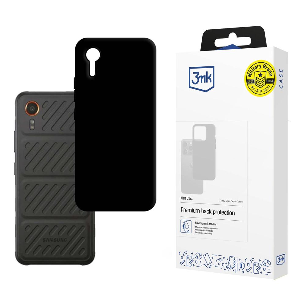 Pouzdro pro Samsung Galaxy Xcover7 G556, 3MK, Černá matná
