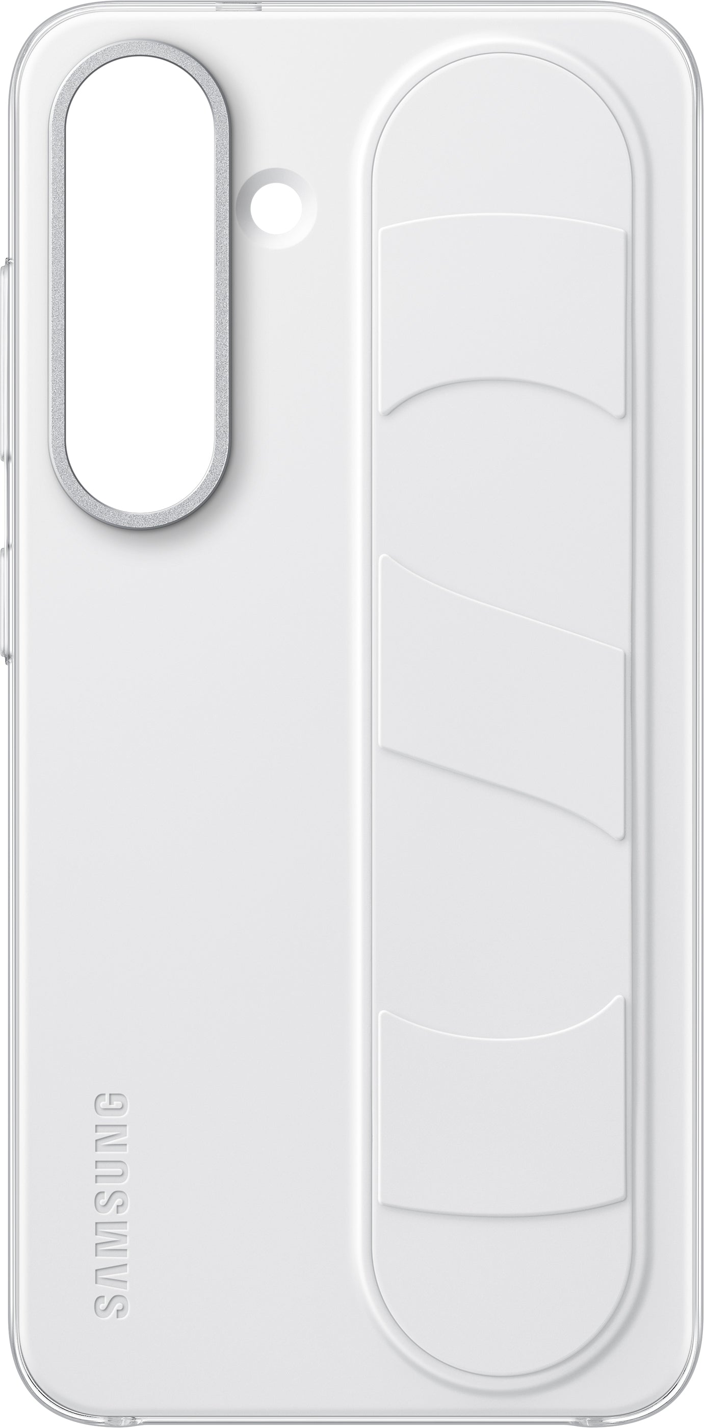 Pouzdro pro Samsung Galaxy S25 S931, Standing Grip, Bílé EF-GS931CWEGWW