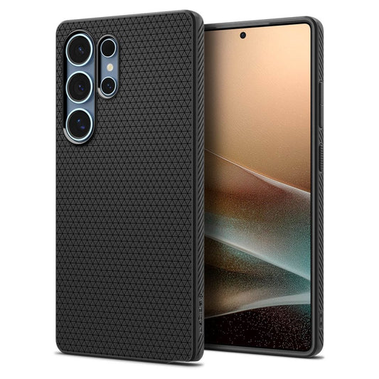 Pouzdro pro Samsung Galaxy S25 Ultra S938, Spigen, Liquid Air, Černá ACS08953