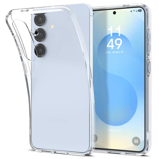 Pouzdro pro Samsung Galaxy S25 S931, Spigen, Liquid Crystal, Transparentní ACS08995