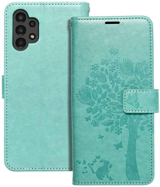 Pouzdro pro Samsung Galaxy A13 A137 / A13 A135, OEM, MEZZO Tree, Zelené