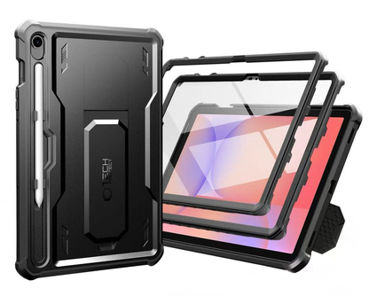 Pouzdro pro Samsung Galaxy Tab S10 Lite / Tab S10 FE / Tab S9, Tech-Protect, Kevlar Pro, Černé