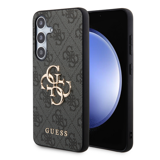 Pouzdro pro Samsung Galaxy S24+ S926, Guess, 4G Big Logo, Černé, Znovu zapečetěné