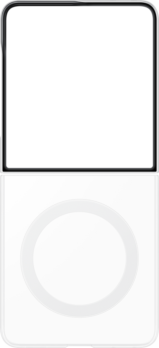 Pouzdro pro Samsung Galaxy Z Flip8 F776, Clear Magnet, Transparentní EF-CF776CTEGWW