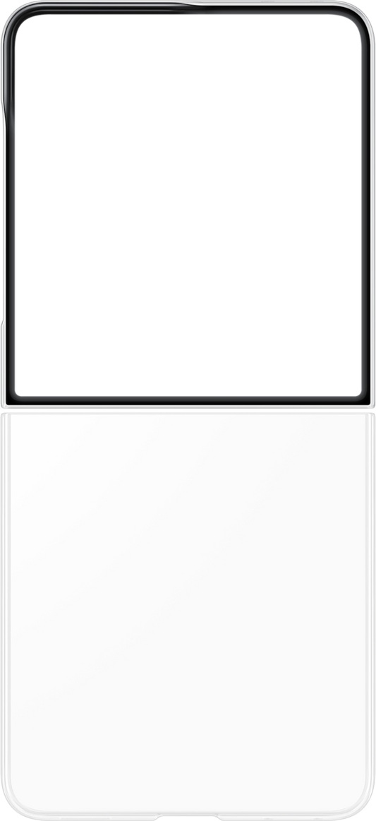Pouzdro pro Samsung Galaxy Z Flip8 F776, průhledné pouzdro, transparentní EF-QF776CTEGWW