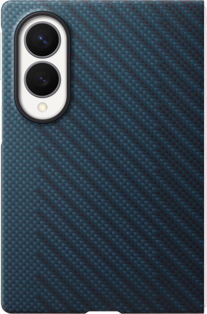 Pouzdro pro Samsung Galaxy Z Fold8 F971, Carbon Magnet Case, Tmavě modrá EF-KF971SNEGWW