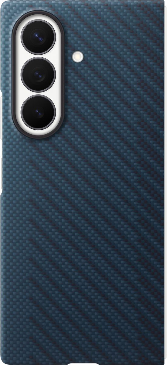 Pouzdro pro Samsung Galaxy Z Fold8 Ultra F976, Carbon Magnet Case, Tmavě modrá EF-KF976SNEGWW