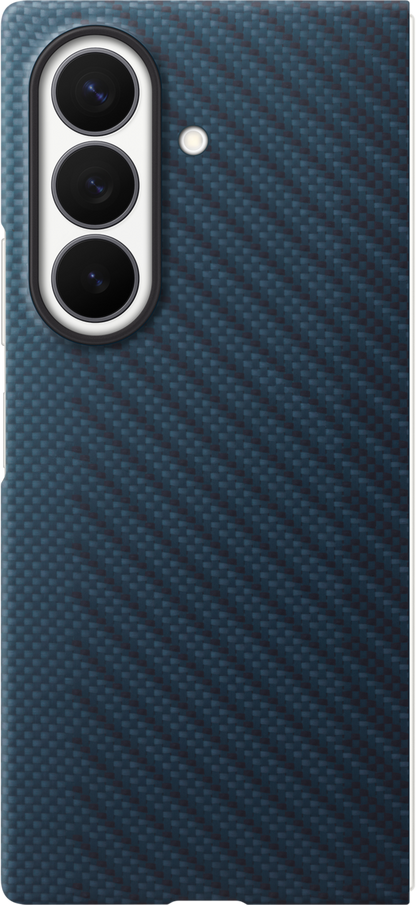 Pouzdro pro Samsung Galaxy Z Fold8 Ultra F976, Carbon Magnet Case, Tmavě modrá EF-KF976SNEGWW