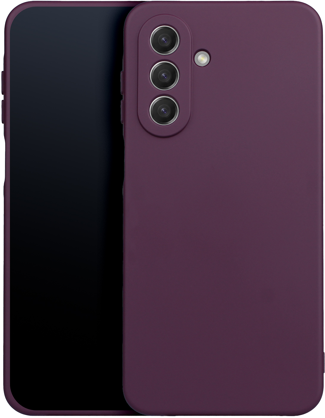 Pouzdro pro Samsung Galaxy A57 5G, OEM, silikon, vínová