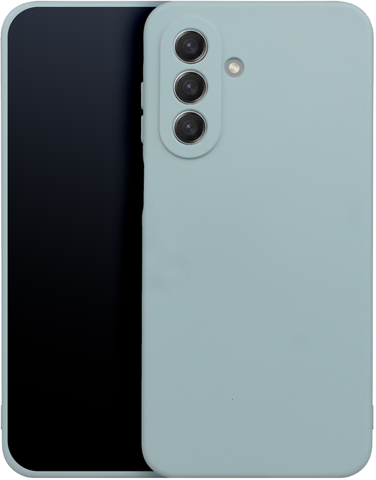 Pouzdro pro Samsung Galaxy A18 5G A186 / A18 4G A185 / A17 4G A175 / A17 5G A176, OEM, silikonové, stříbrné