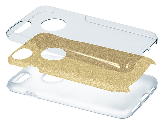 Pouzdro pro Samsung Galaxy A25 A256, OEM, Glitter, Zlaté