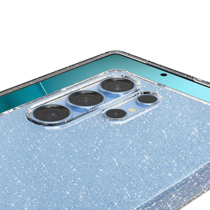 Pouzdro pro Samsung Galaxy S25 Ultra S938, Spigen, Liquid Crystal Glitter, Transparentní ACS08950