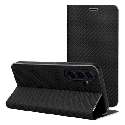 Pouzdro pro Samsung Galaxy S10 G973, OEM, Luna Carbon, Černé