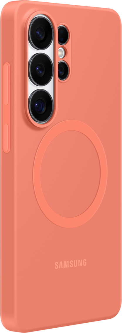 Case for Samsung Galaxy S26 Ultra S948, Silicone Magnet Case, Red EF-ES948COEGWW