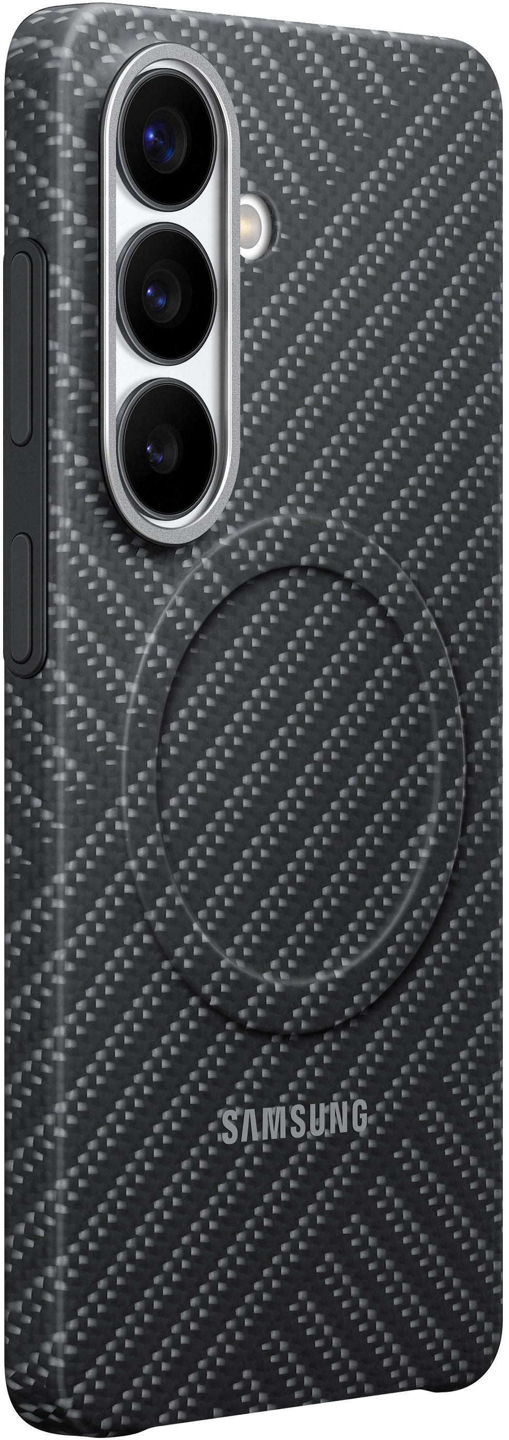 Pouzdro pro Samsung Galaxy S26 S942, Carbon Magnet Case, šedé EF-KS942SSEGWW
