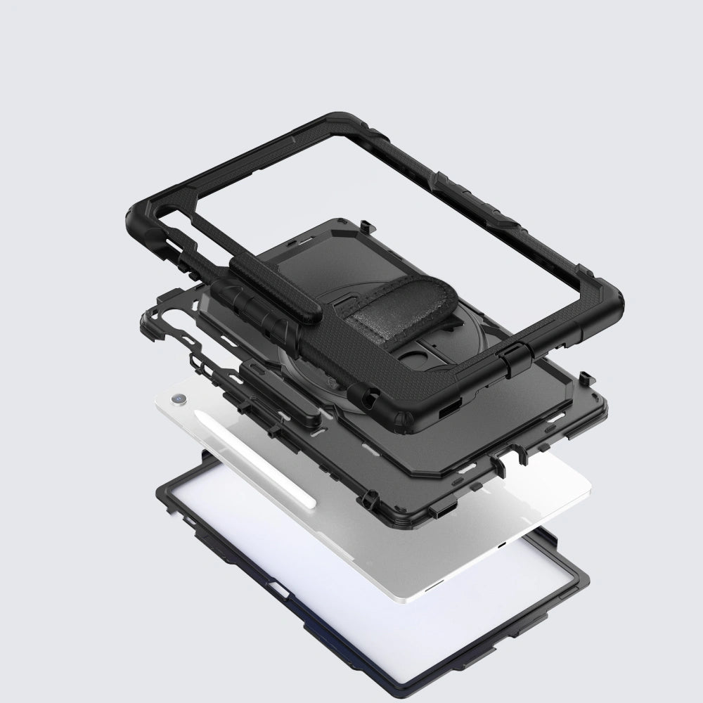 Pouzdro pro Samsung Galaxy Tab S10 FE+, Tech-Protect, Solid, Černé