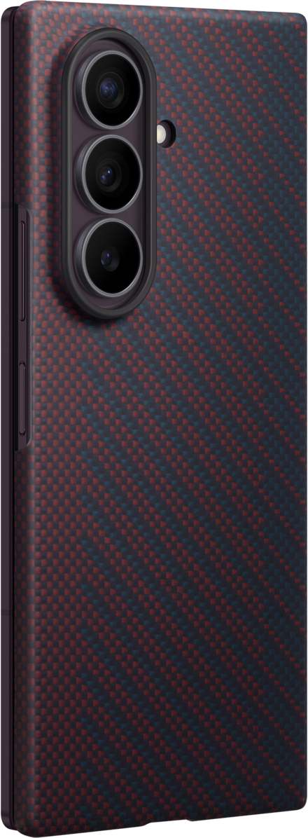 Pouzdro pro Samsung Galaxy Z Fold8 Ultra F976, Carbon Magnet Case, červené EF-KF976SREGWW