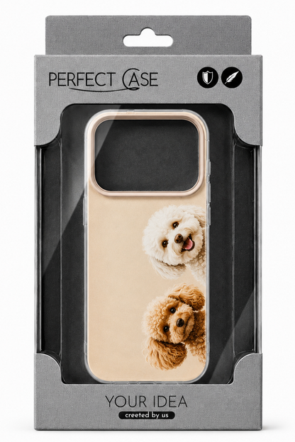 Pouzdro pro Samsung Galaxy A07 5G A076 / A07 4G A075, Perfect Case, Dreamora Poodle, Vícebarevné