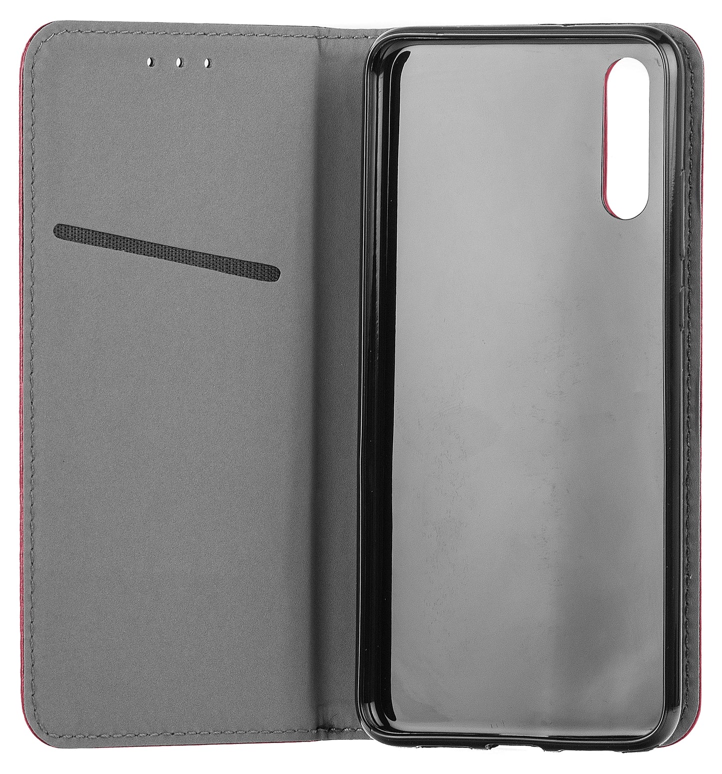 Pouzdro pro Samsung Galaxy A06 A065, OEM, Smart Magnetic, vínové