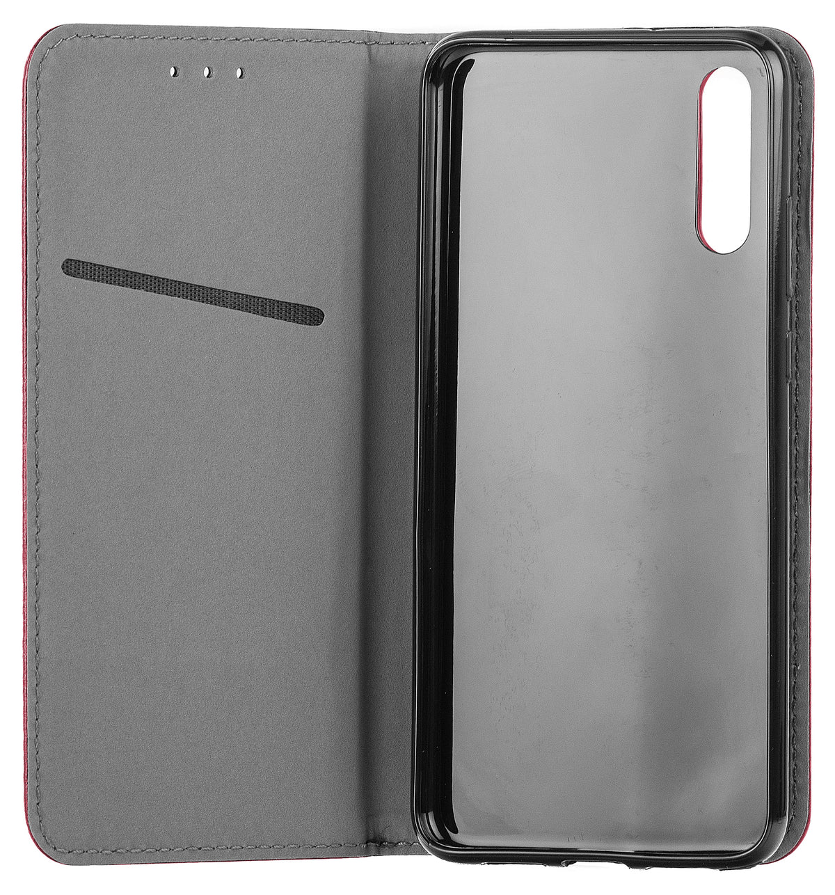 Pouzdro pro Samsung Galaxy A16 5G A166 / A16 4G A165, OEM, Smart Magnetic, Bordó
