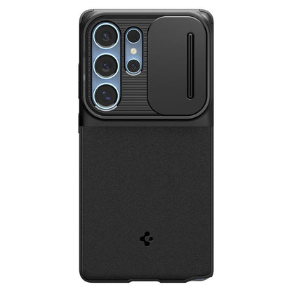 Pouzdro pro Samsung Galaxy S25 Ultra S938, Spigen, OPTIK ARMOR, Černá ACS08969