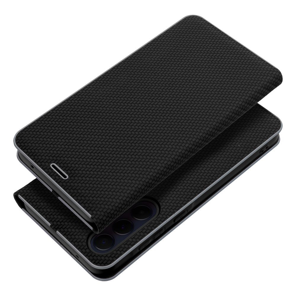 Pouzdro pro Samsung Galaxy S10 G973, OEM, Luna Carbon, Černé