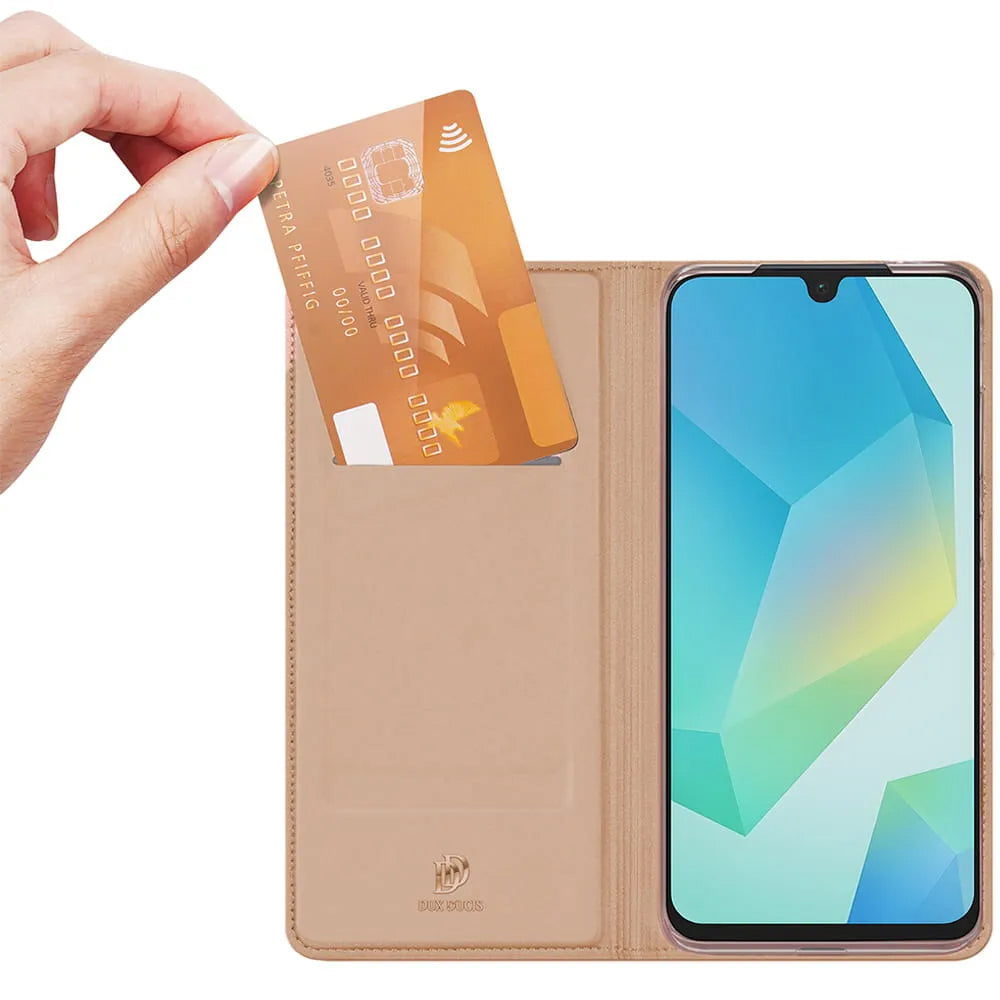 Pouzdro pro Samsung Galaxy A17 5G, DUX DUCIS, Skin Pro, Růžové