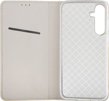 Pouzdro pro Samsung Galaxy A17 4G / A17 5G, OEM, Smart Magnet, Zlaté