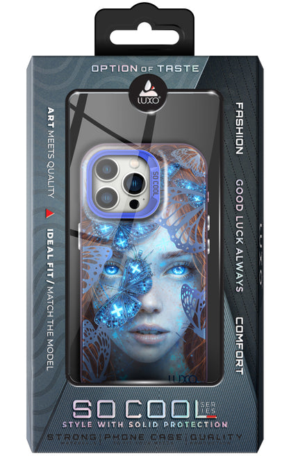 Pouzdro pro Samsung Galaxy S25 S931, LUXO So CooL, ArcadiA Butterfly Girl, Vícebarevné