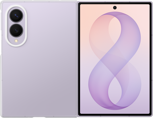 Pouzdro pro Samsung Galaxy Z Fold8 F971, průhledné pouzdro, transparentní EF-QF971CTEGWW
