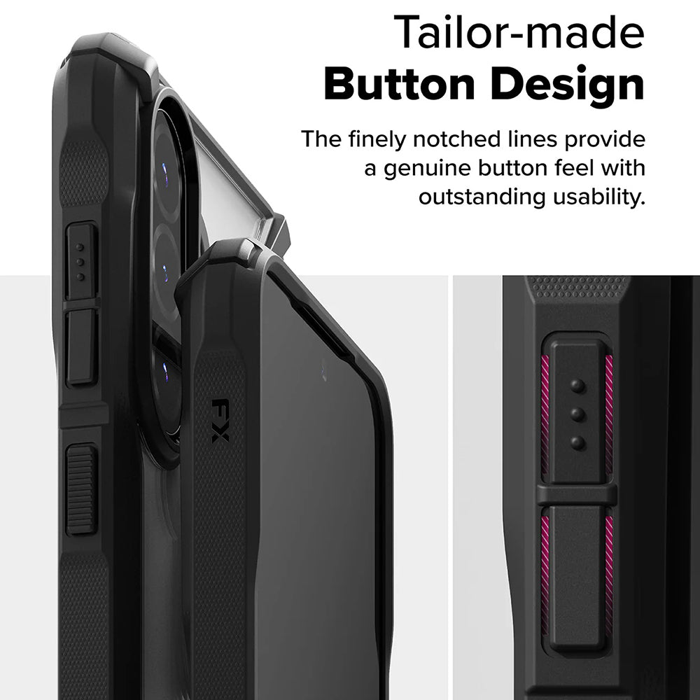 Pouzdro pro Samsung Galaxy A56 A566 / A36 A366, Ringke, Fusion X, Černá
