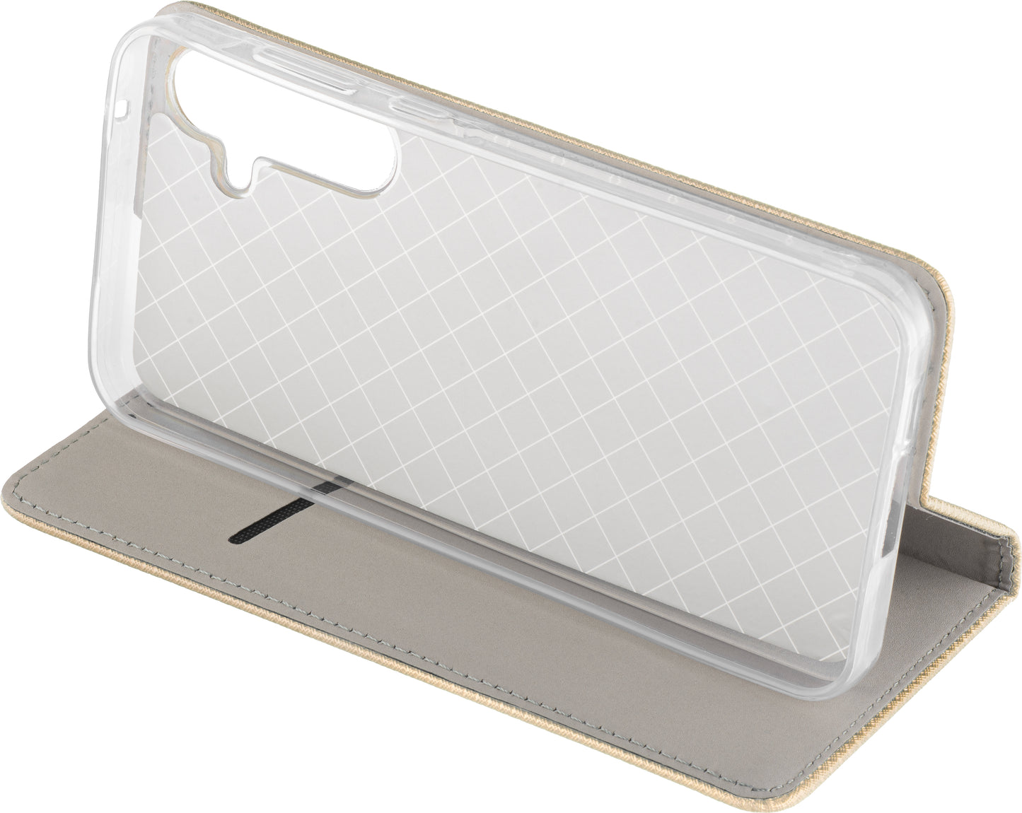 Pouzdro pro Samsung Galaxy A17 4G / A17 5G, OEM, Smart Magnet, Zlaté