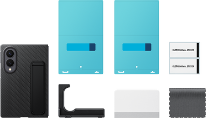 Pouzdro pro Samsung Galaxy Z Fold8 F971, Carbon Standing, Černé EF-XF971SBEGWW
