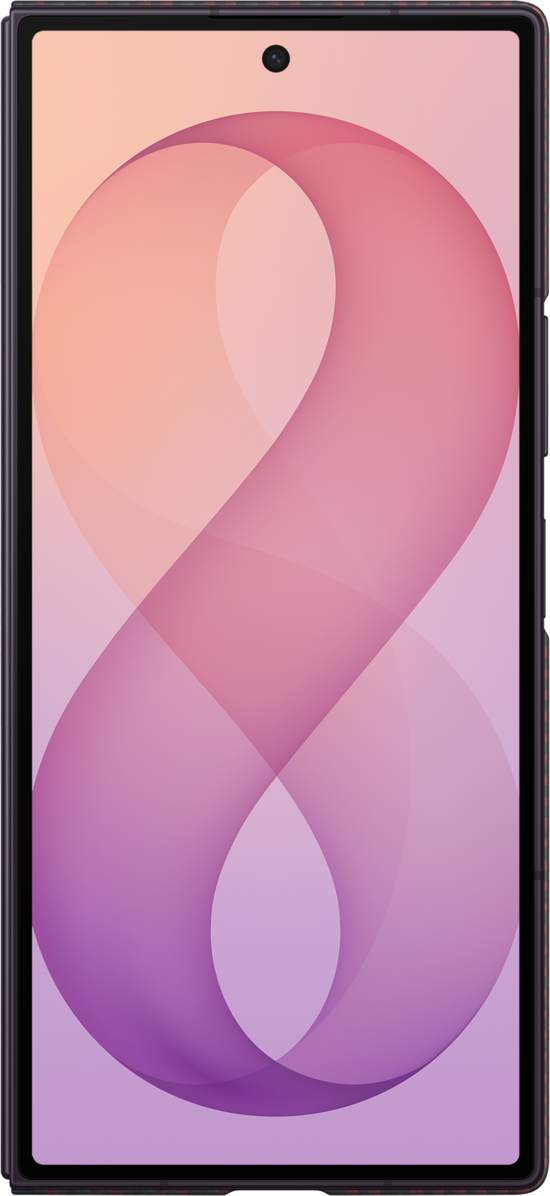 Pouzdro pro Samsung Galaxy Z Fold8 Ultra F976, Carbon Magnet Case, červené EF-KF976SREGWW