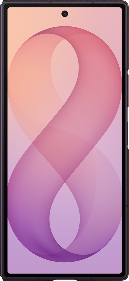 Pouzdro pro Samsung Galaxy Z Fold8 Ultra F976, Carbon Magnet Case, červené EF-KF976SREGWW