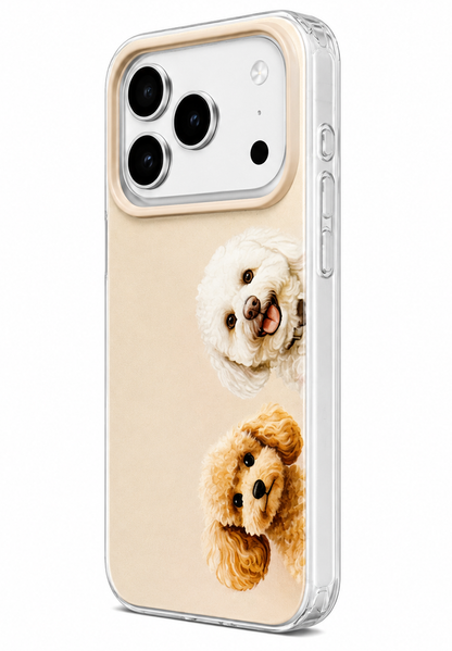 Pouzdro pro Samsung Galaxy A07 5G A076 / A07 4G A075, Perfect Case, Dreamora Poodle, Vícebarevné