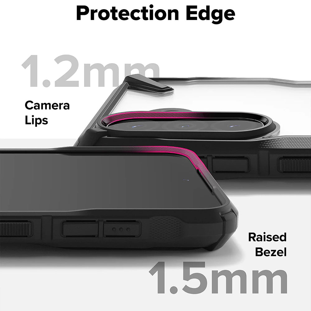 Pouzdro pro Samsung Galaxy A56 A566 / A36 A366, Ringke, Fusion X, Černá