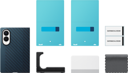 Pouzdro pro Samsung Galaxy Z Fold8 F971, Carbon Magnet Case, Tmavě modrá EF-KF971SNEGWW