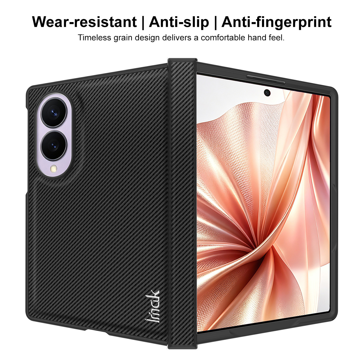 Pouzdro pro Samsung Galaxy Z Fold8 F971, Imak, Carbon, Černá