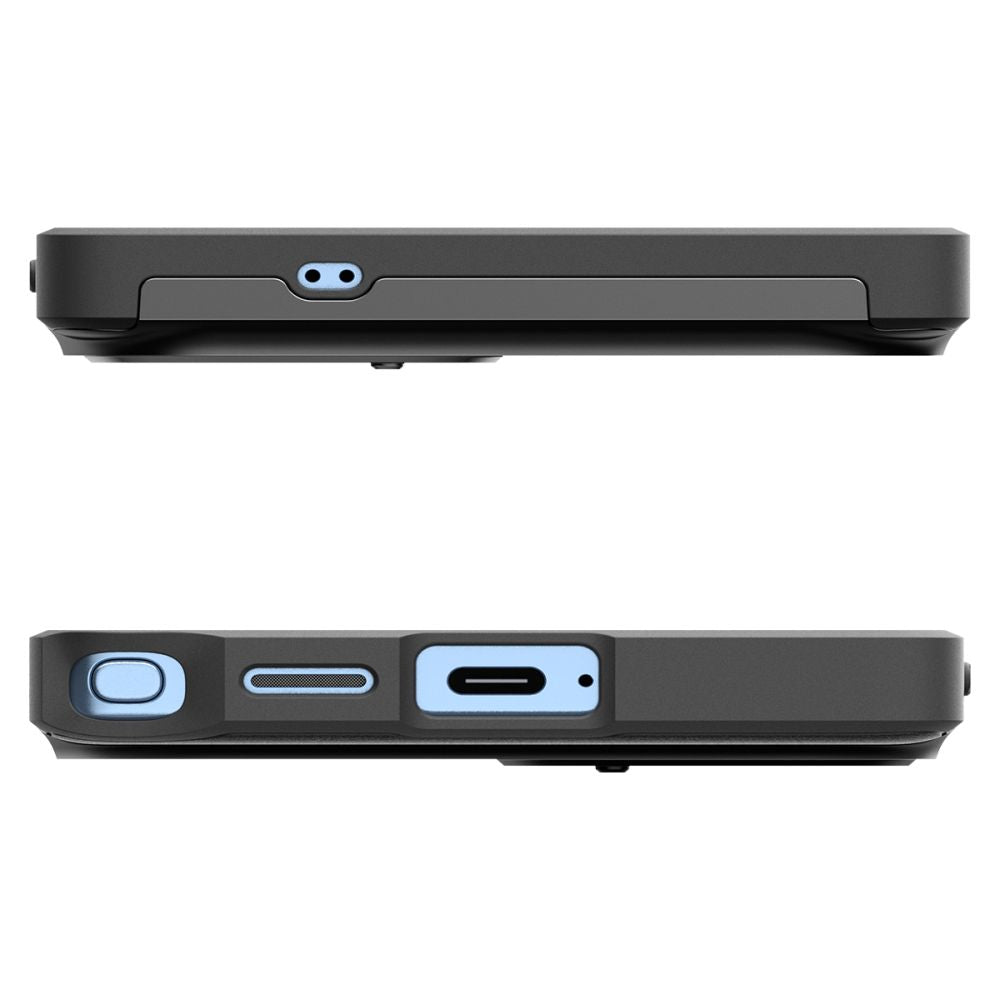Pouzdro pro Samsung Galaxy S25 Ultra S938, Spigen, OPTIK ARMOR, Černá ACS08969