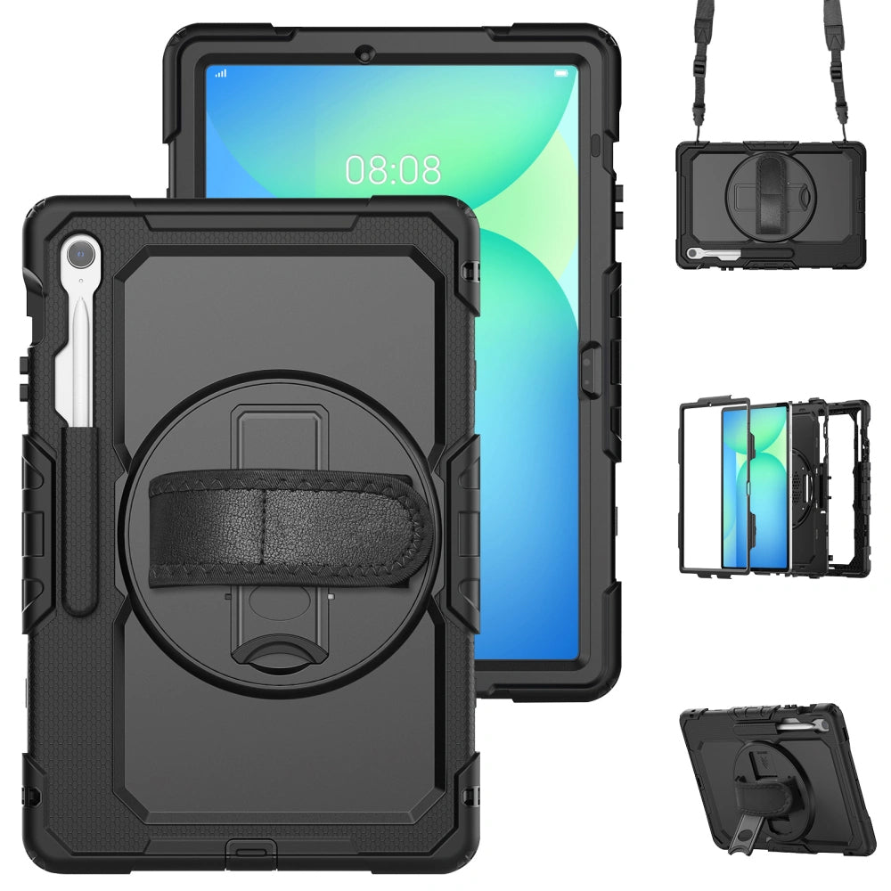 Pouzdro pro Samsung Galaxy Tab S10 FE+, Tech-Protect, Solid, Černé