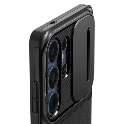 Pouzdro pro Samsung Galaxy S25 Ultra S938, Spigen, OPTIK ARMOR, Černá ACS08969