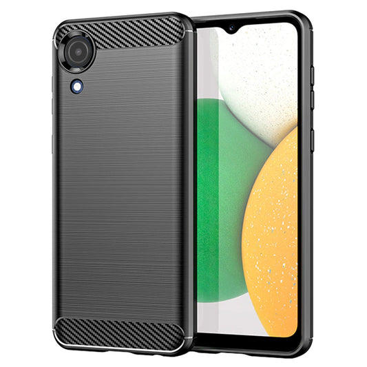 Pouzdro pro Samsung Galaxy A03 Core A032, Techsuit, Carbon, Černé