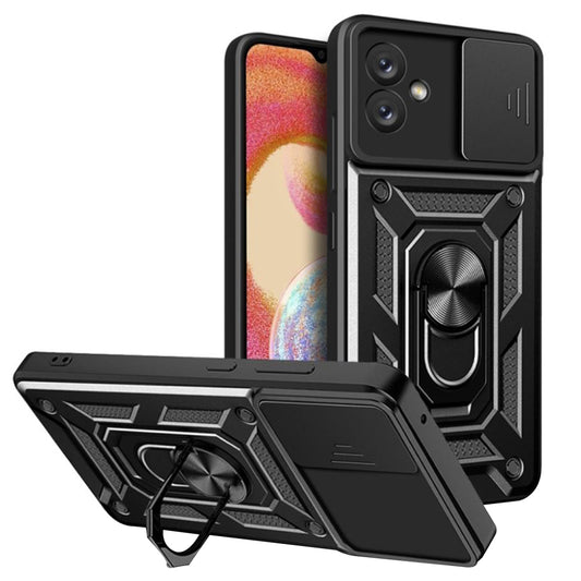 Pouzdro pro Samsung Galaxy A04e A042 / M04 M045, Techsuit, CamShield, Černé