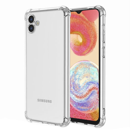 Pouzdro pro Samsung Galaxy A04e A042 / M04 M045, Techsuit, nárazuvzdorné průhledné, transparentní