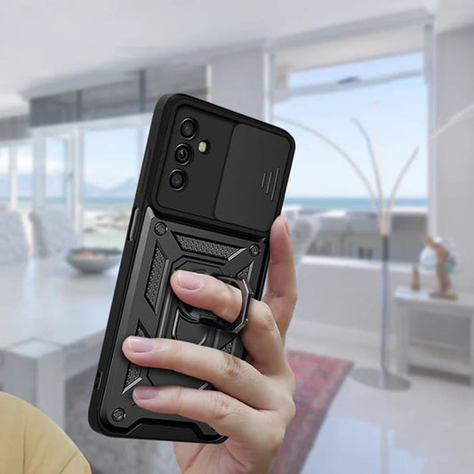 Pouzdro pro Samsung Galaxy A04s A047 / A13 5G A136, Techsuit, CamShield, Černé