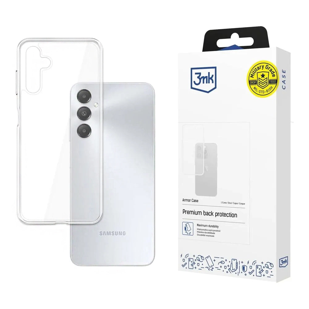 Pouzdro pro Samsung Galaxy A05s A057, 3MK, Armor, Průhledné