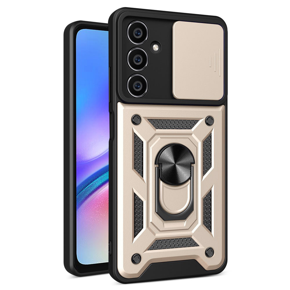 Pouzdro pro Samsung Galaxy A05s A057, Techsuit, CamShield, Zlaté